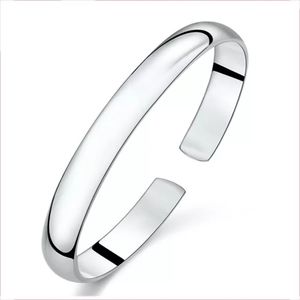**NEW Large Classic 925 Sterling Silver Cuff | Open Adjustable Size